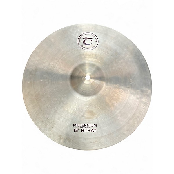 Used Turkish 15in Millennium 15" Hi Hat Pair Cymbal