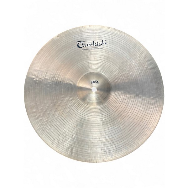 Used Turkish 15in classic series hi hat pair Cymbal