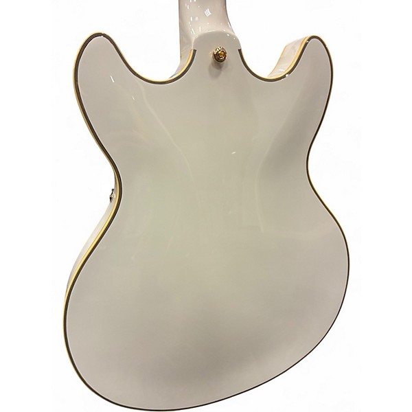 Used Schecter Guitar Research Robin Zander Signature Corsair WHITE Solid Body Electric Guitar