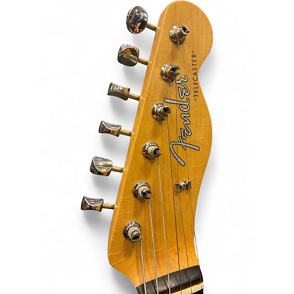 Used Fender Jimmy Page Dragon Art Telecaster Natural Solid Body Electric Guitar