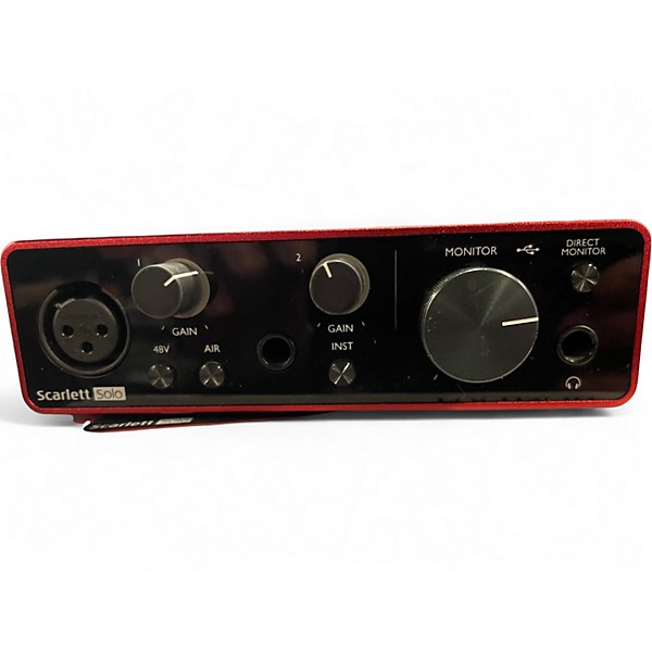 Used Focusrite Scarlett Solo Gen 3 Audio Interface