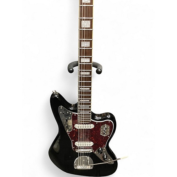 Used Squier CLASSIC VIBE 70'S JAGUAR Black Solid Body Electric Guitar