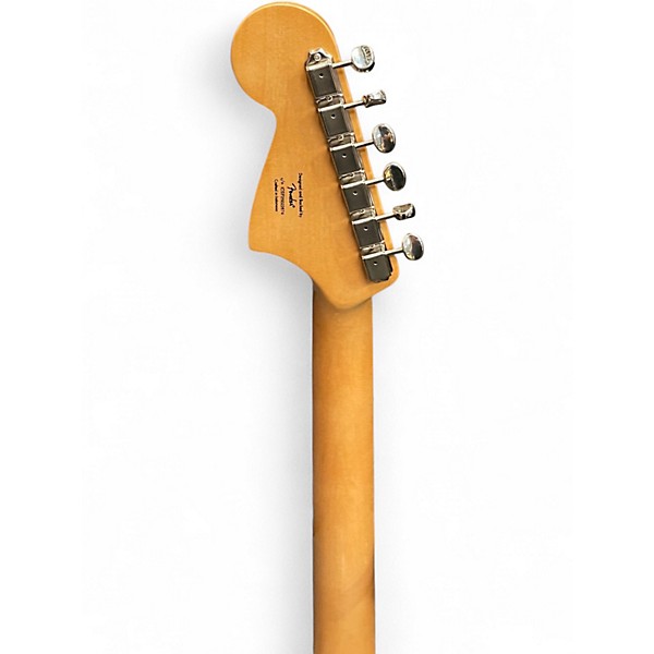 Used Squier CLASSIC VIBE 70'S JAGUAR Black Solid Body Electric Guitar