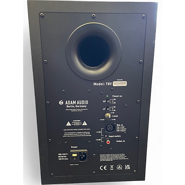 Used ADAM Audio T8V Pair Powered Monitor