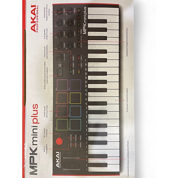 Used Akai Professional MPK Mini MIDI Controller