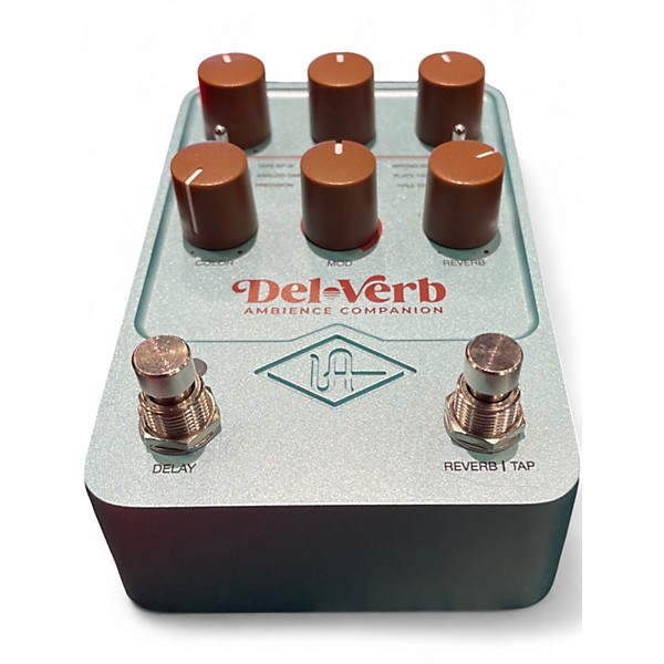 Used Universal Audio del verb Effect Pedal