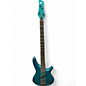 Used Ibanez SOUNDGEAR Blue Electric Bass Guitar thumbnail