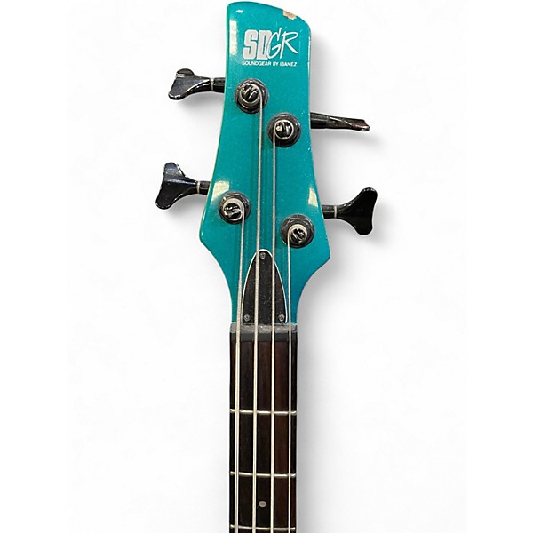 Used Ibanez SOUNDGEAR Blue Electric Bass Guitar