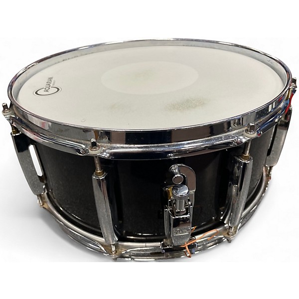 Used Pearl 14X6 SESSION CUSTOM SNARE Black Drum