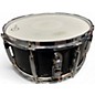 Used Pearl 14X6 SESSION CUSTOM SNARE Black Drum