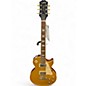 Used Epiphone Les Paul Standard 1950s Metallic Gold Solid Body Electric Guitar thumbnail