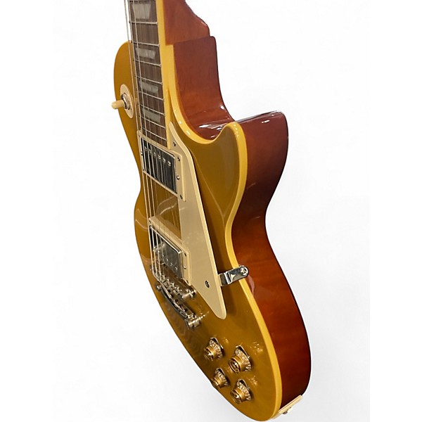 Used Epiphone Les Paul Standard 1950s Metallic Gold Solid Body Electric Guitar