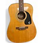 Used Epiphone PR200D Natural Acoustic Electric Guitar