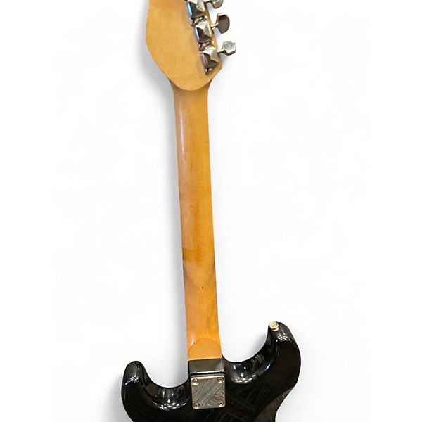 Used Harmony STRAT  BLACK Solid Body Electric Guitar