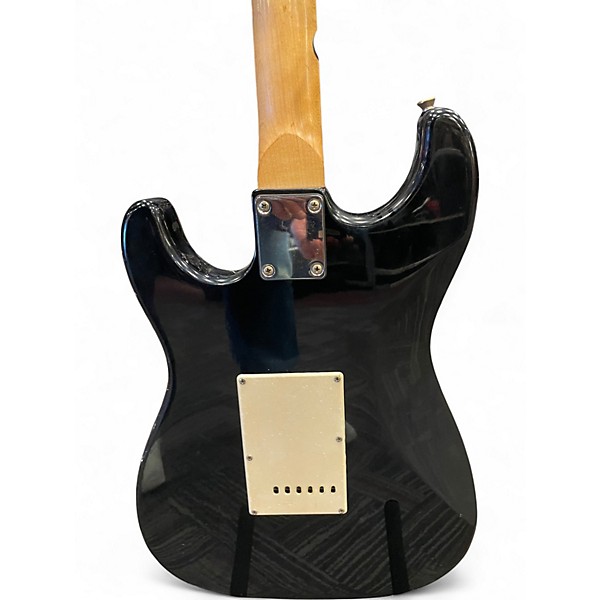 Used Harmony STRAT  BLACK Solid Body Electric Guitar