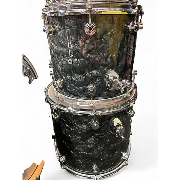Used DW 5 Piece Performance Series BLACK DIAMOND Drum Kit