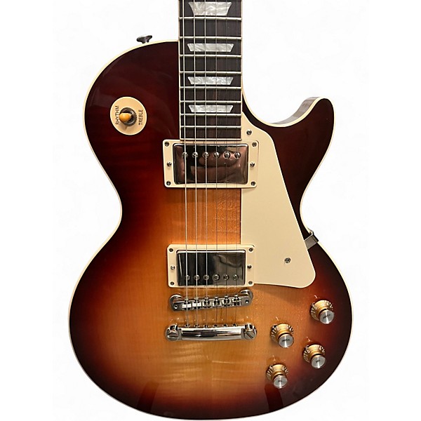 Used Gibson Les Paul Standard 60's Vintage Bourbon Burst Solid Body Electric Guitar