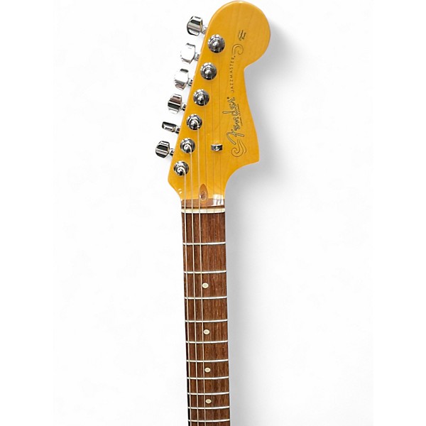 Used Fender American Professional II Jazzmaster 3 Tone Sunburst Solid Body Electric Guitar