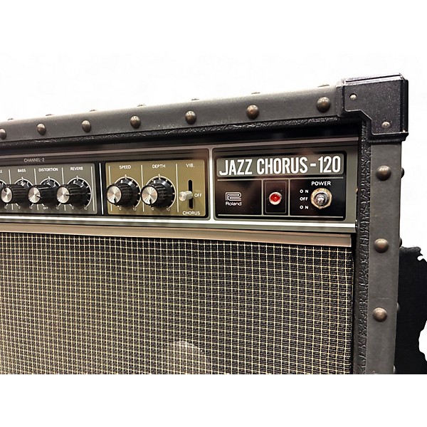 Vintage 1990s Roland JC120 Jazz Chorus 2x12 Guitar Combo Amp