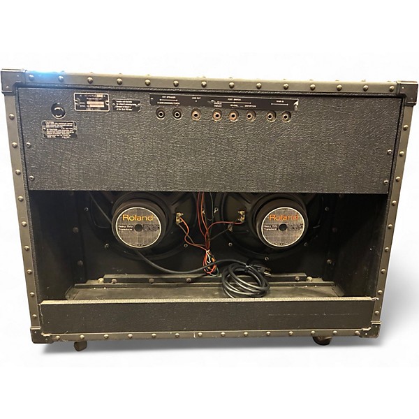 Vintage 1990s Roland JC120 Jazz Chorus 2x12 Guitar Combo Amp