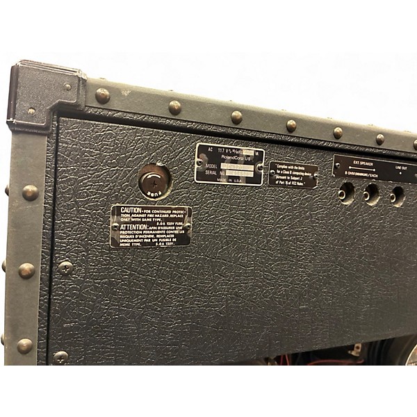 Vintage 1990s Roland JC120 Jazz Chorus 2x12 Guitar Combo Amp