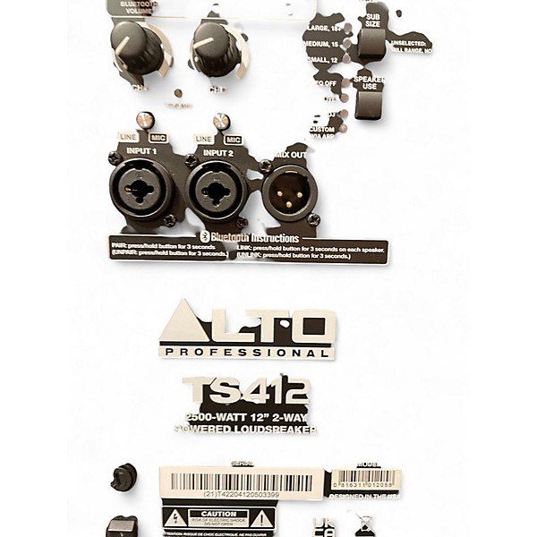 Used Alto TS412 Powered Speaker