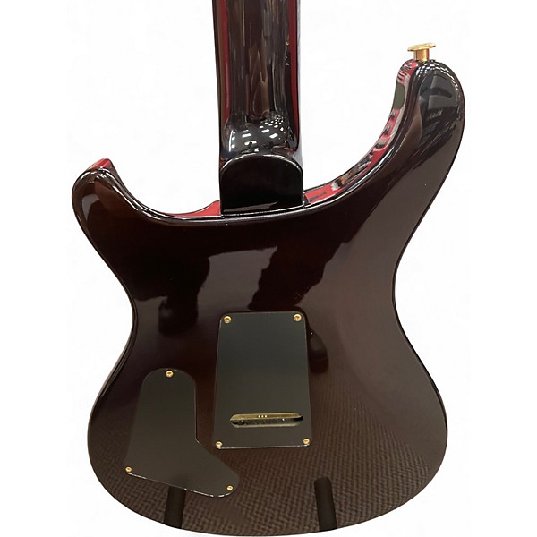 Used 2021 PRS CUSTOM 2408 MASH GREENWRAP BURST Solid Body Electric Guitar