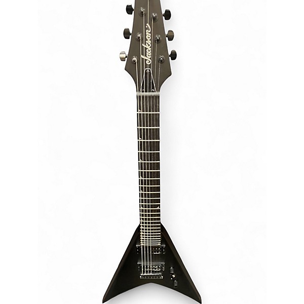 Used Jackson JS22-7 Black Solid Body Electric Guitar