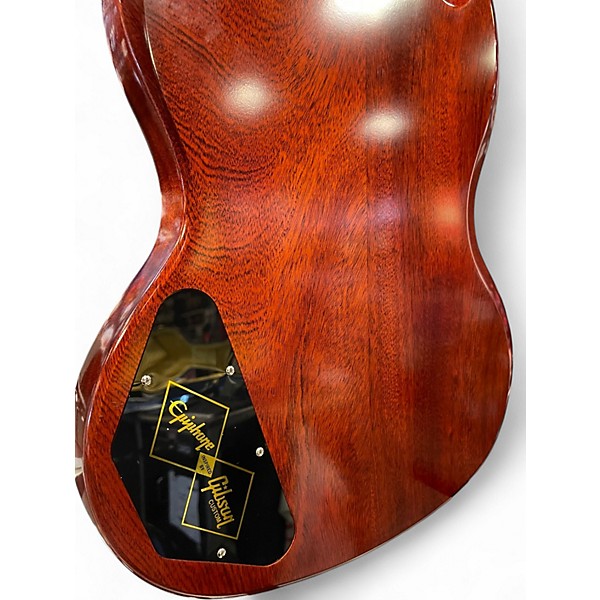 Used Epiphone INSPIRED BY GIBSON CUSTOM SHOP 64 SG Heritage Cherry Solid Body Electric Guitar