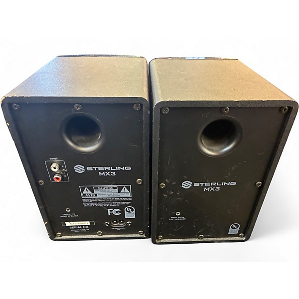 Used Sterling Audio MX3 Pair Powered Monitor