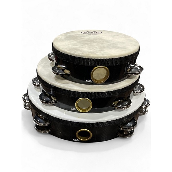 Used Remo Economy Tamborines Tambourine
