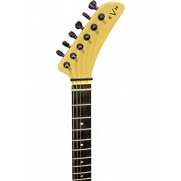 Used EVH Limited edition Star T.O.M  TV Yellow Solid Body Electric Guitar