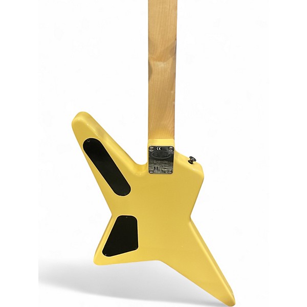 Used EVH Limited edition Star T.O.M  TV Yellow Solid Body Electric Guitar