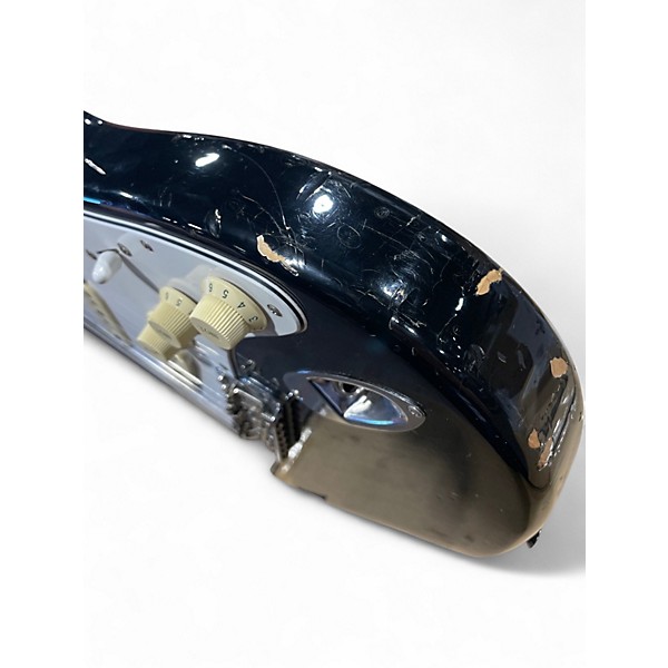 Used Fender Stratocaster Black Solid Body Electric Guitar