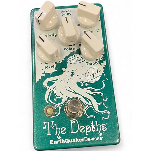 Used EarthQuaker Devices The Depths Optical Vibe Machine Effect Pedal