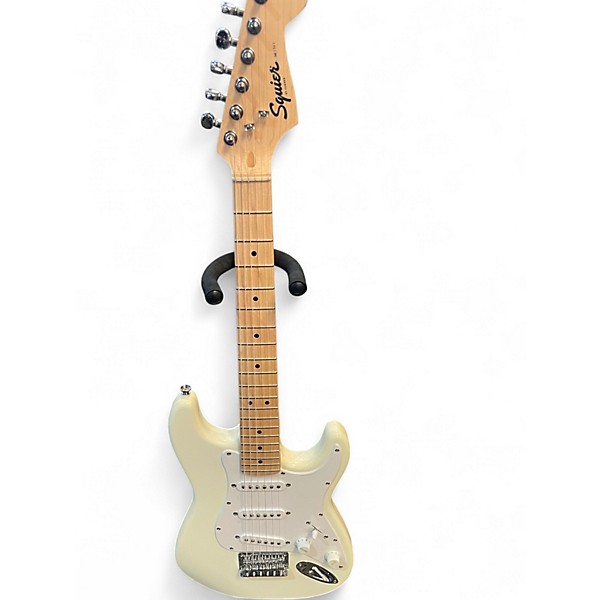Used Squier Mini Affinity Stratocaster Olympic White Electric Guitar