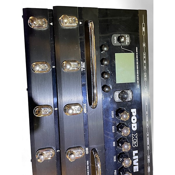 Used Line 6 Pod X3 Live Amp Modeler Effect Processor