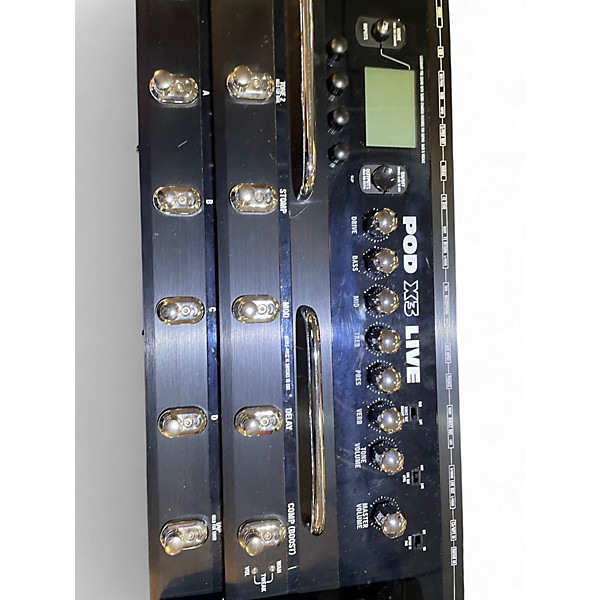 Used Line 6 Pod X3 Live Amp Modeler Effect Processor