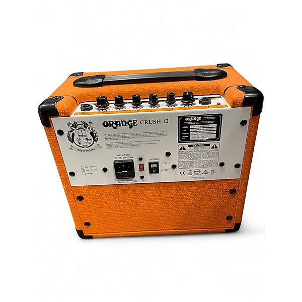 Used Orange Amplifiers Crush 12 Guitar Combo Amp