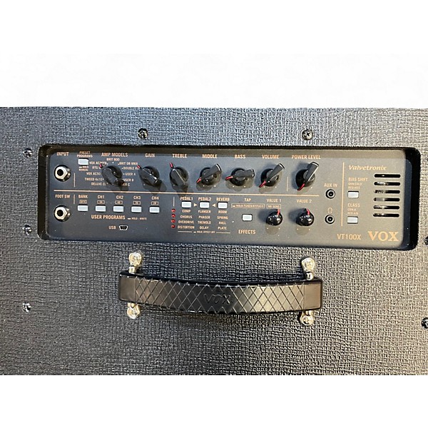 Used VOX Valvetronix VT100X 100W 1x12 Guitar Combo Amp