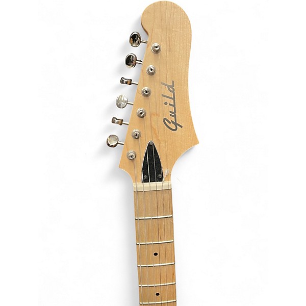 Used Guild SURFLINER Sage Green Metallic Solid Body Electric Guitar