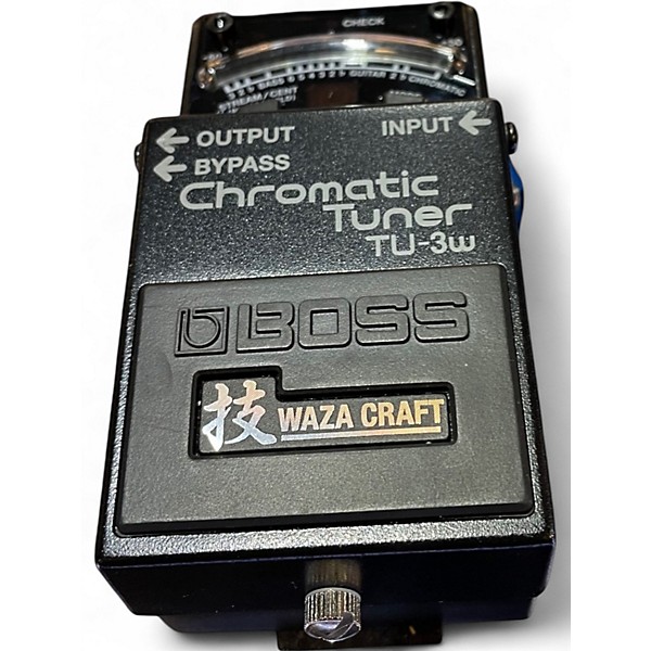 Used BOSS TU3W Waza Craft Chromatic Tuner Pedal