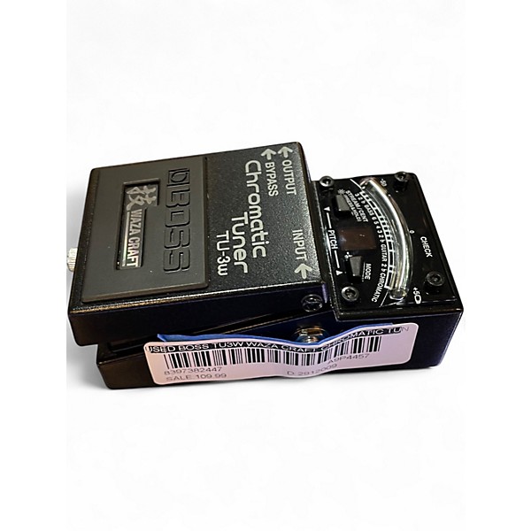 Used BOSS TU3W Waza Craft Chromatic Tuner Pedal