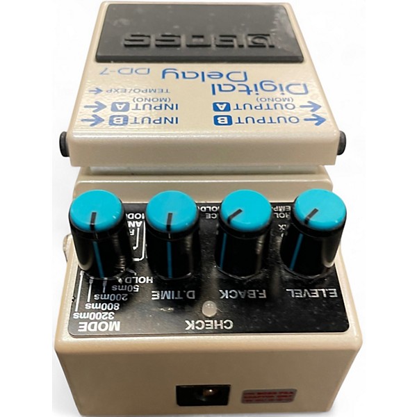 Used BOSS DD7 Digital Delay Effect Pedal