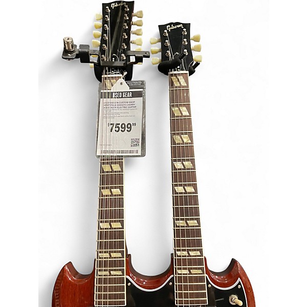 Used Gibson CUSTOM SHOP JIMMY PAGE EDS1275 CHERRY Solid Body Electric Guitar