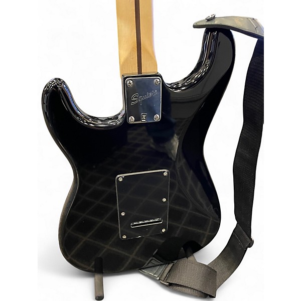 Used Squier Affinity Stratocaster Black Solid Body Electric Guitar
