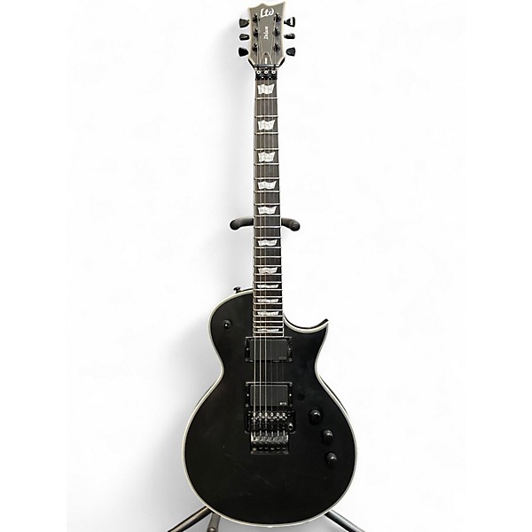 Used ESP LTD EC1000 FR Flat Black Solid Body Electric Guitar