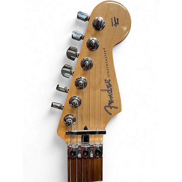 Used Fender Standard Stratocaster HSS Floyd Rose 3 Tone Sunburst Solid Body Electric Guitar