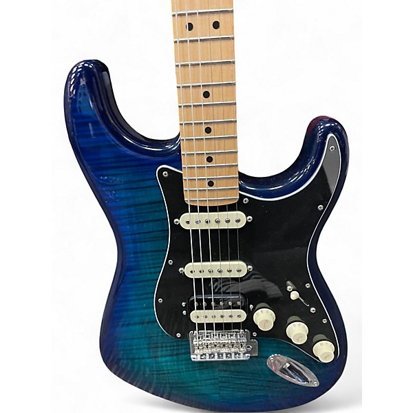 Used Fender Player Stratocaster HSS TRANS BLUE FADE Solid Body Electric Guitar