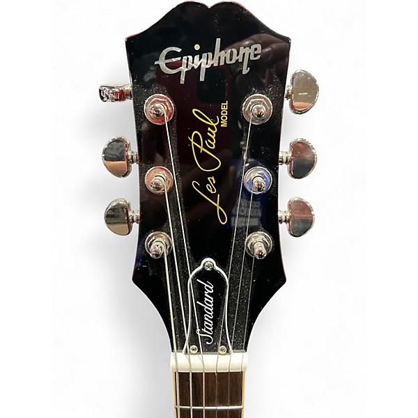 Used Epiphone 50th Anniversary 1960 Les Paul Standard Cherry Sunburst Solid Body Electric Guitar